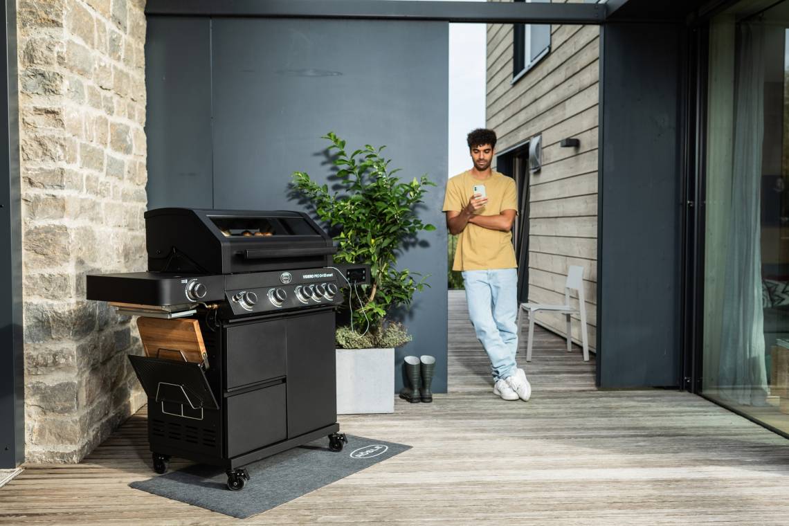 RÖSLE Gasgrill BBQ-Station Videro Pro G4-SB Smart Vario+