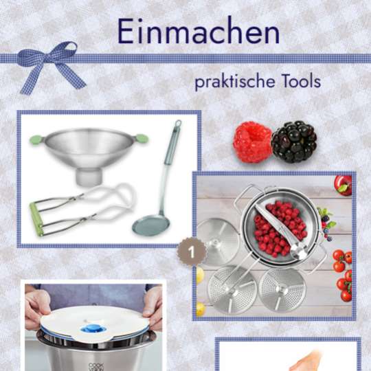 Produktvorschläge - Einmachen, praktische Tools