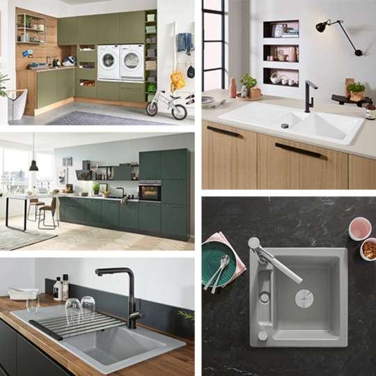 Produktauswahl Möbel-Trends 2024 - Küche