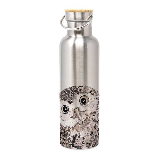 604126 · Owl Stainless Steel Bottle, 750ml