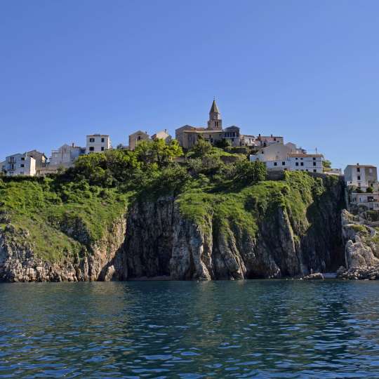 Kvarner Palace - Insel Krk - Blick auf Vrbnik 