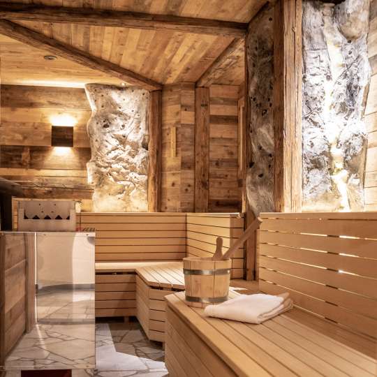 Romantik SPA Hotel Seefischer - Entspannen im Zeichen der Natur - Granatsteinsauna