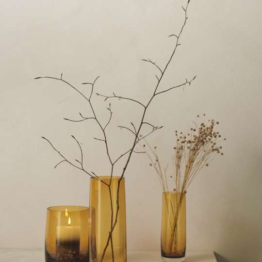 asa - Ajana - Vasen und Windlicht amber