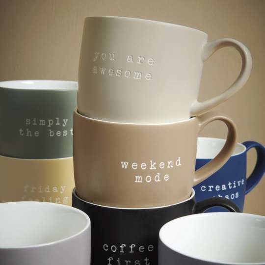 ASA Selection - Hey! Mugs mit Statement