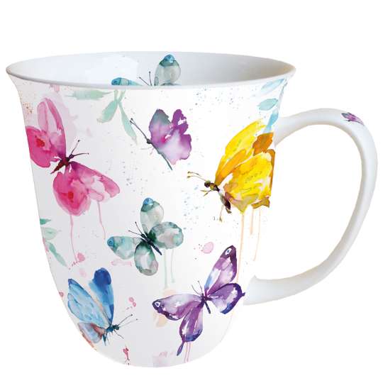 Ambiente - Butterfly Collection - Henkelbecher, 0,4 l