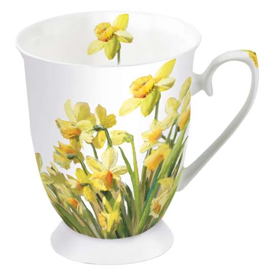 Ambiente - Golden Daffodils - Henkelbecher, 0,25 l