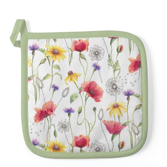 Ambiente - Poppy Meadow - Topflappen, 20x20 cm