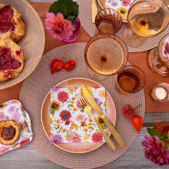 Ambiente - Farbenfrohes Herbstbouquet: Autumn Blooming Kollektion