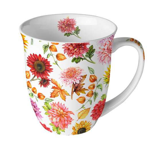Ambiente - Autumn Blooming Henkelbecher, 400 ml