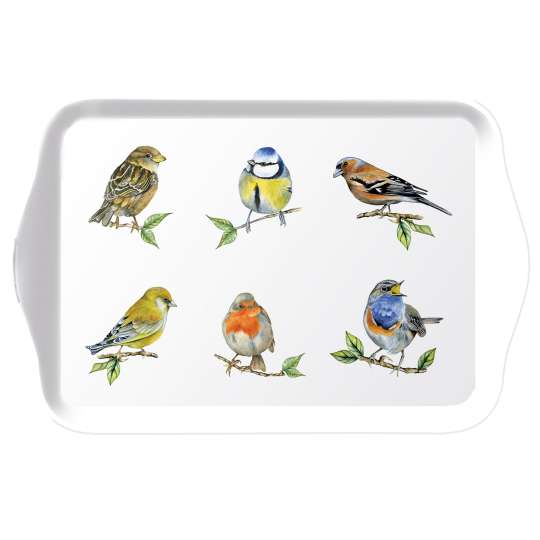 Ambiente - Bird Species Tablett, 13 x 21 cm