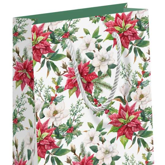 Ambiente - Christmas Florals - Geschenktasche