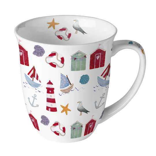 Ambiente - Nautical Items Henkelbecher, 0,4 l