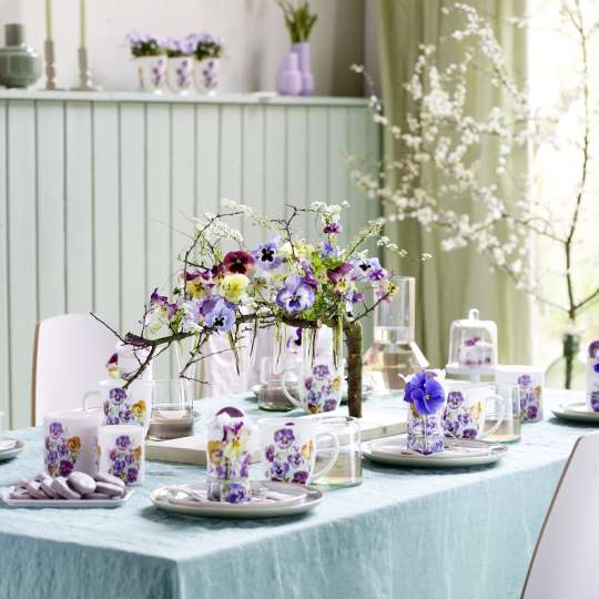 Ambiente - Fröhlich und bunt: Kollektion Pansies