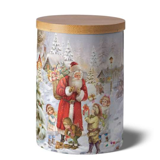 Ambiente - Santa Bringing Presents - Vorratsdose, 0,62 l