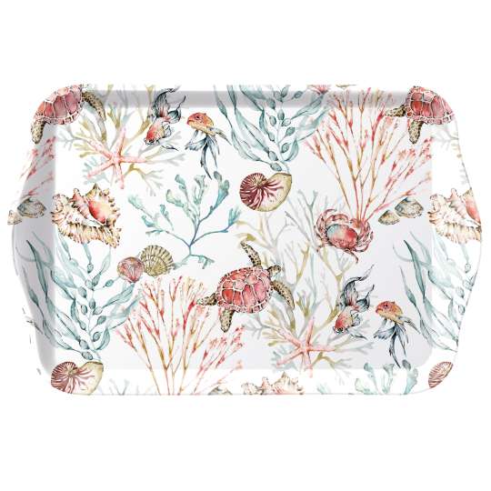 Ambiente - Sea Animals Tablett, 13x21 cm