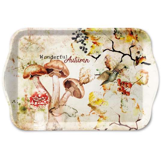 Ambiente - Wonderful Autumn - Tablett, 13 x 21 cm