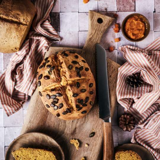 BOECKER - Knackiges Kürbis-Weizenmischbrot