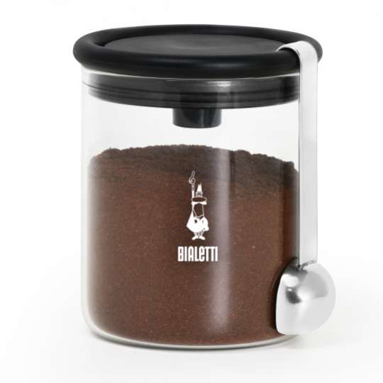 Bialetti Kaffee-Aromabehaelter Glas