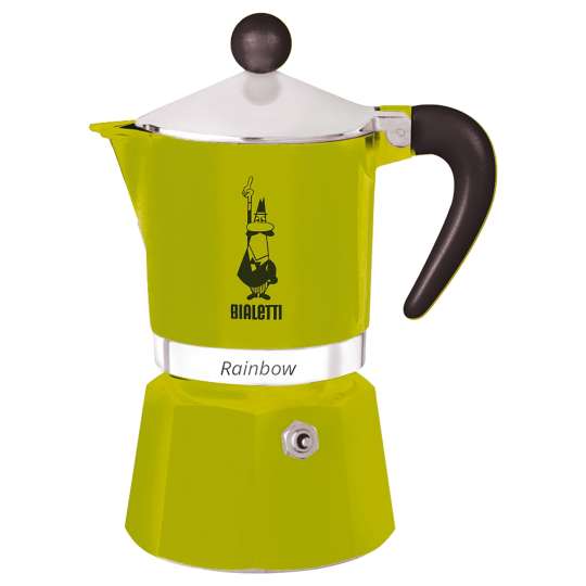 Bialetti Rainbow Espressokocher green