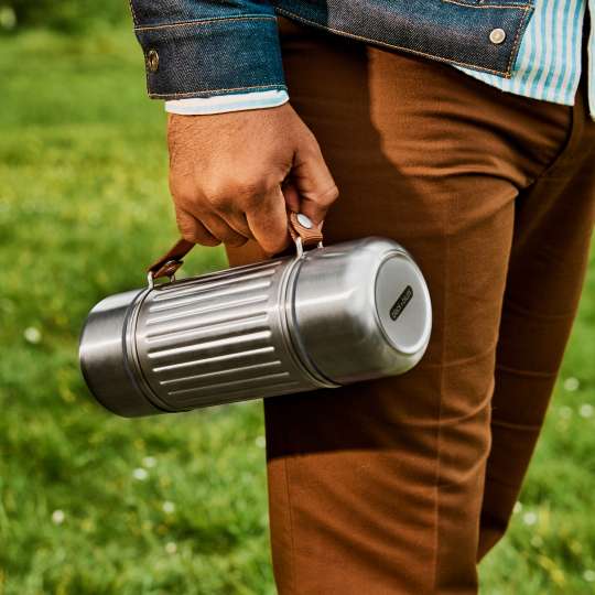 Black+Blum - Mit praktischem Tragegriff: Explorer Isolierflasche DUO