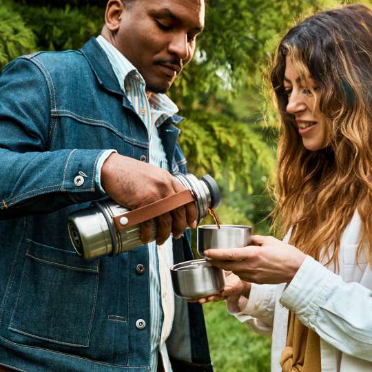 Black+Blum - Durst stillen To Go mit Explorer Isolierflasche DUO