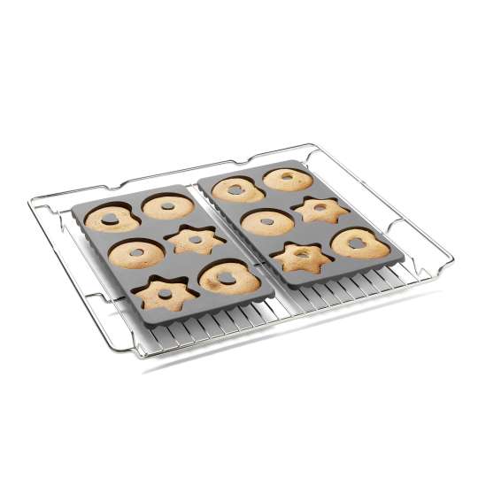 Coolinato Silikon Lebkuchen Backformen - 2tlg Set