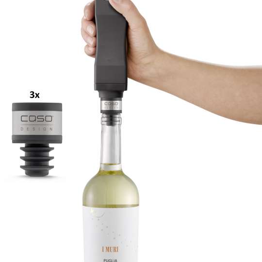 CASO Design - WineLock mit Handvakuumierer