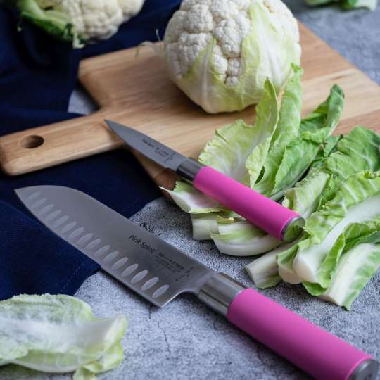 DICK - PINK SPIRIT - Officemesser und Santoku-Messer - Blumenkohl