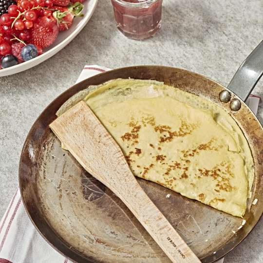 De Buyer - Crêpes wie in Frankreich mit Crêpe-Pfanne MINERAL B