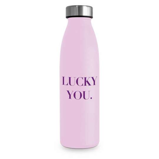 Design@Home - Thermosflasche LUCKY YOU, 500 ml