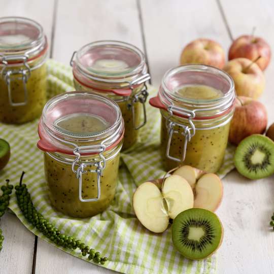 Dr. Oetker - Kiwi-Apfel-Marmelade einmachen