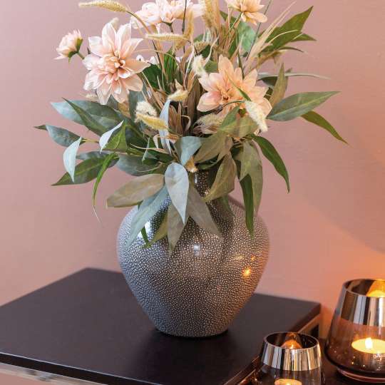 Fink Living - Blumenstrauß ESMA - Vase und Windlichter