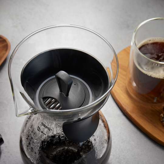 GEFU - Kaffeebereiter mit Filter BUTIO - Aromaschutzdeckel