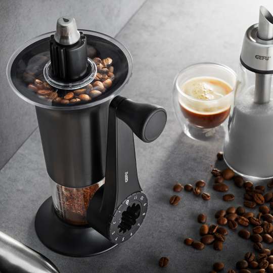 GEFU - Kaffee aromatische aufbrühen mit Kaffeemühle LORENZO