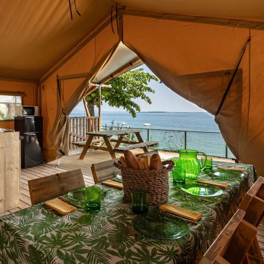 Glamping Zelte Lago Riva Blu