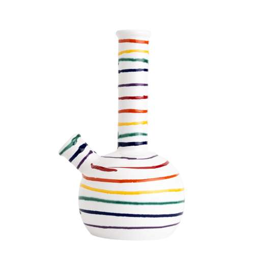 Regenbogen Keramik Bong von Gmunder