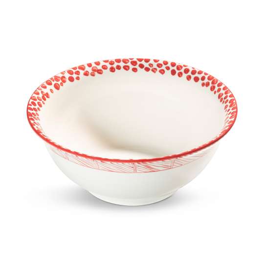 Gmundner Keramik - Salatschüssel - Afrika Edition Rot