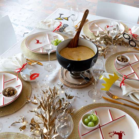 Gmundner Keramik - Festlich gedeckter Tisch