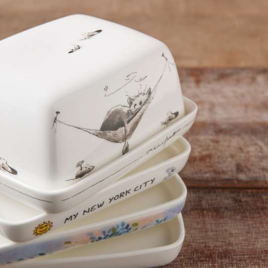 Goebel - Kunstvoll Butter aufbewahren: Butterdosen in verschiedenen Designs