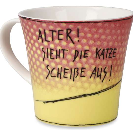 Goebel - Frank Hummel Mug Scheisskatze - Statement