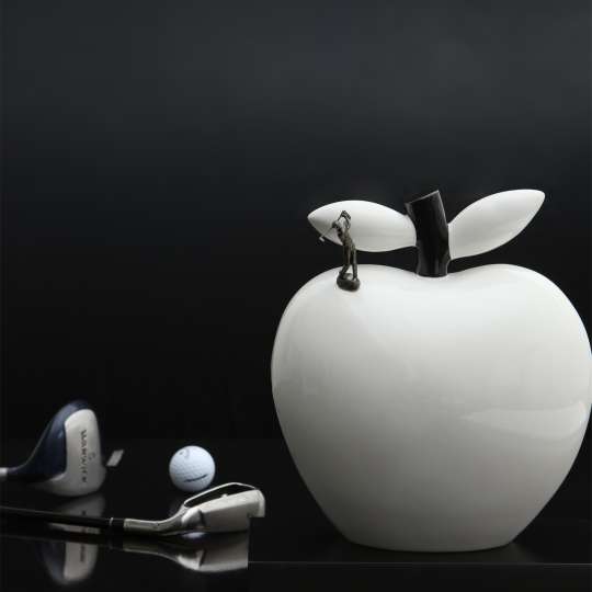 Studio 8 by Goebel Porzellanfigur Art & Apple Hole in One