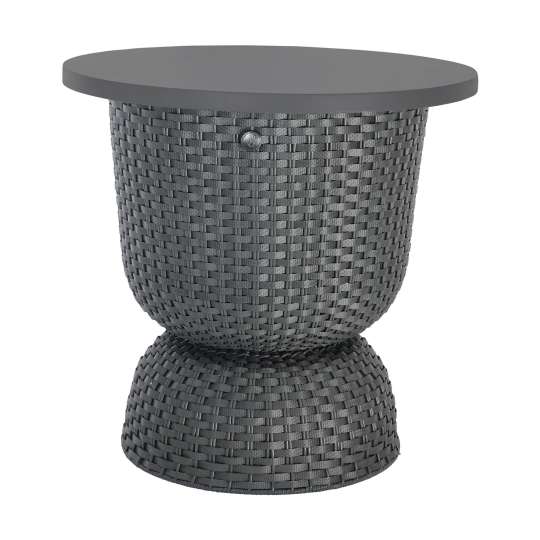 Handed By - TWIST table dark grey