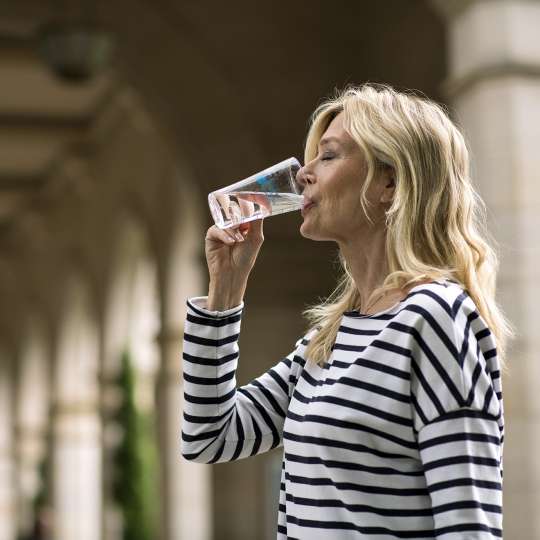 Bad Kissingen: Heilwasser trinken 