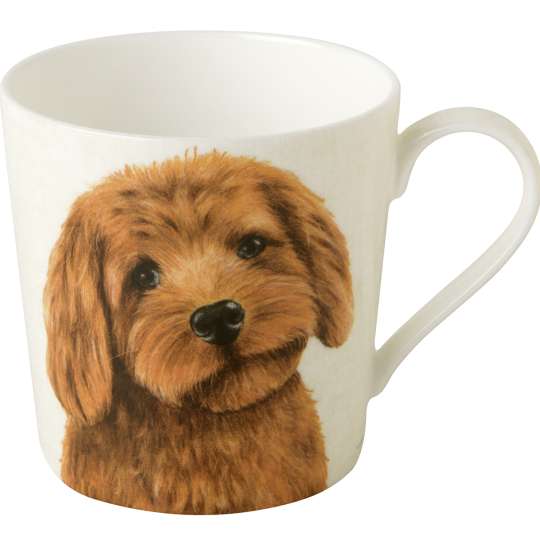 IHR - Farm Animals Bone China Becher Hund, 375 ml