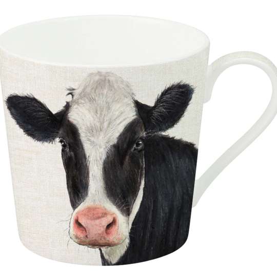 IHR - Farm Animals Bone China Becher Kuh, 375 ml