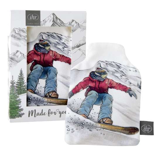 IHR - Black Ski Runs Handwärmer in Geschenkverpackung