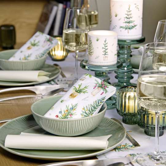 IHR - Natürlicher Glamour: Tafeldekor Festive Holidays