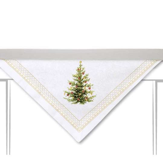 IHR - Classic Christmas Tree Mitteldecke, 100 x 100 cm