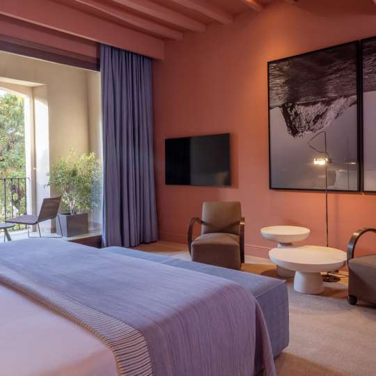 It Mallorca - Calatrava Boutique Hotel - Suite mit exklusiver schwarz-weiß Fotografie