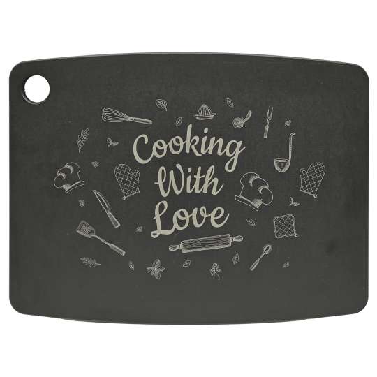 JADE Schneidebrett Cooking with love JD55-0053